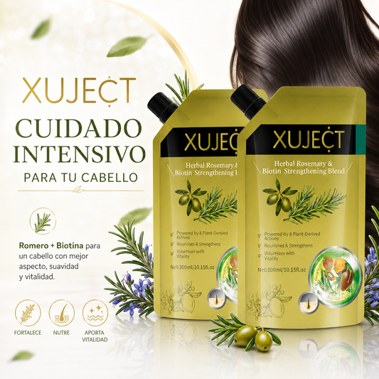 XUJECT™ SHAMPOO ROMERO + BIOTINA