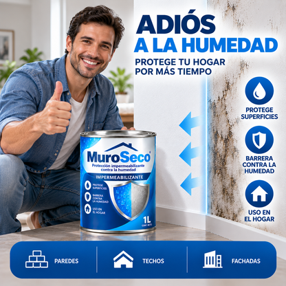 MuroSeco-Protección impermeabilizante contra la humedad